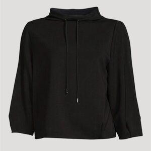 Theory Black Casual Top